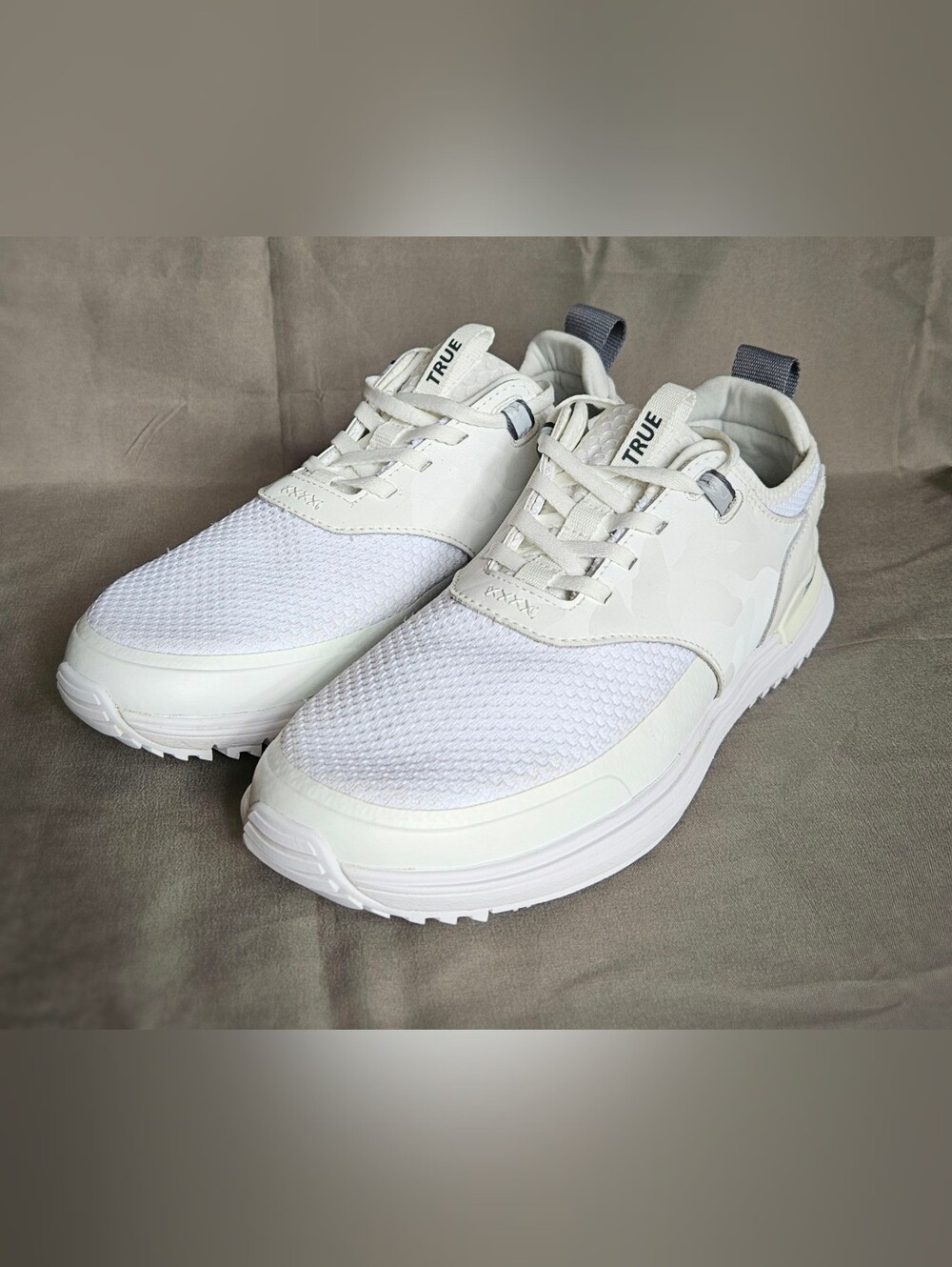 ​TRUE Linkswear Lux Hybrid Spikeless Golf Shoes Men's Size 11.5 White - Picture 10 of 13